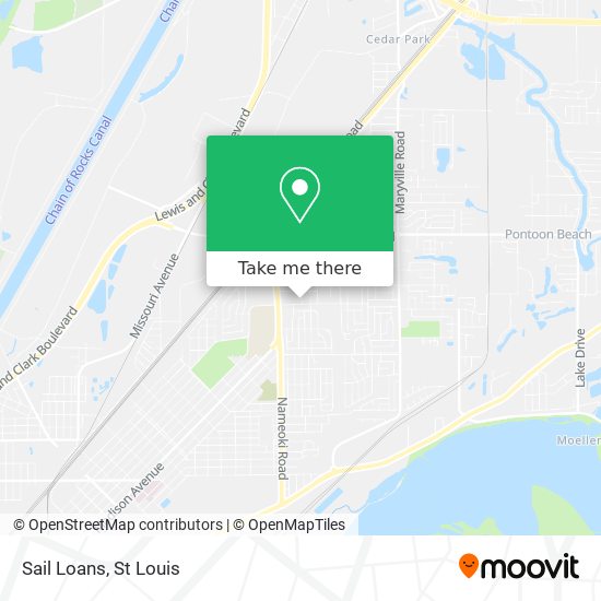 Mapa de Sail Loans