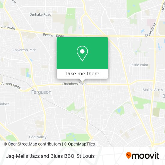 Jaq-Mells Jazz and Blues BBQ map