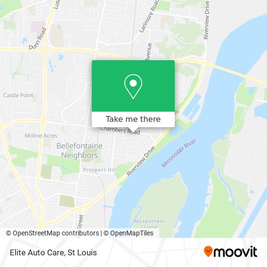 Elite Auto Care map