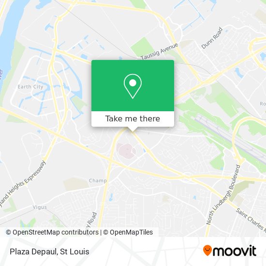 Mapa de Plaza Depaul