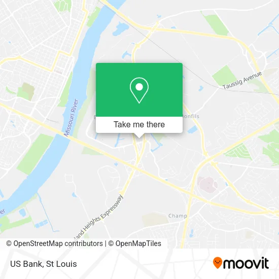 US Bank map