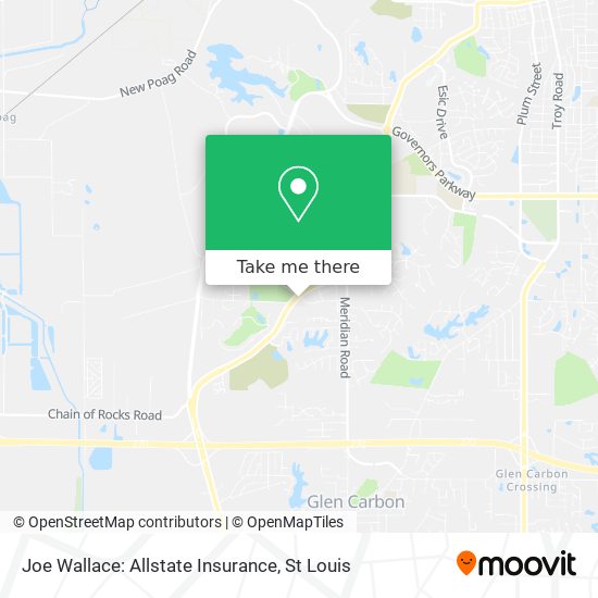 Mapa de Joe Wallace: Allstate Insurance