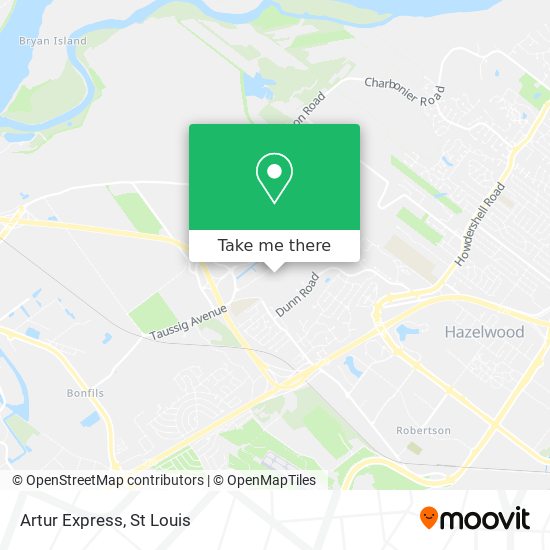 Mapa de Artur Express