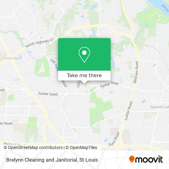 Brelynn Cleaning and Janitorial map