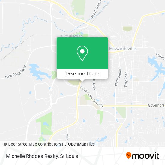 Michelle Rhodes Realty map