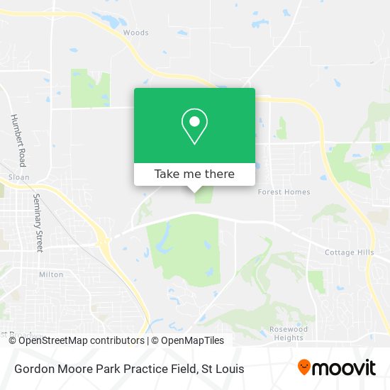 Mapa de Gordon Moore Park Practice Field