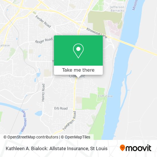 Kathleen A. Bialock: Allstate Insurance map