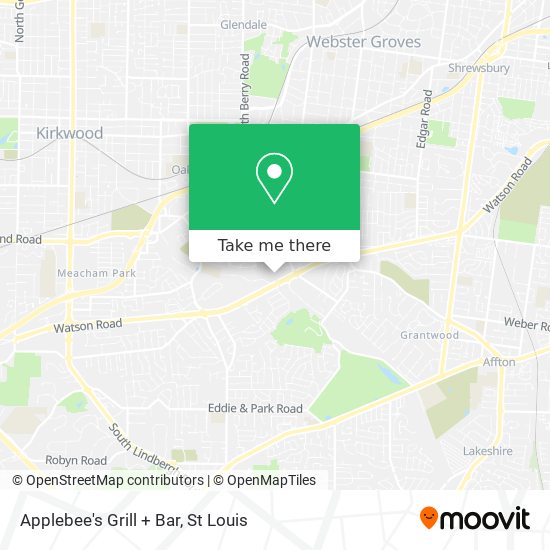 Applebee's Grill + Bar map