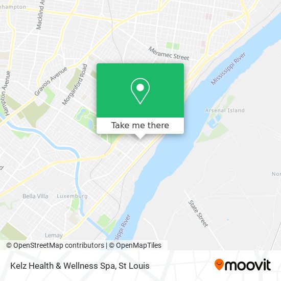 Kelz Health & Wellness Spa map