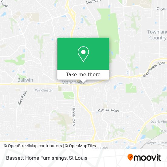 Bassett Home Furnishings map