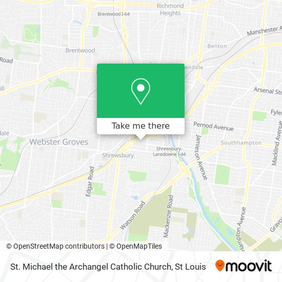 Mapa de St. Michael the Archangel Catholic Church