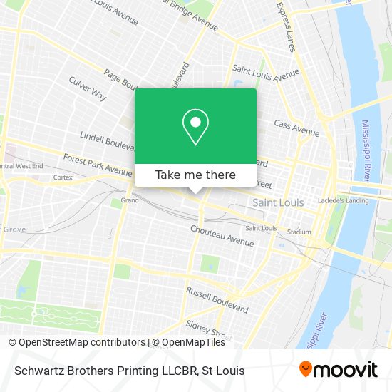 Schwartz Brothers Printing LLCBR map