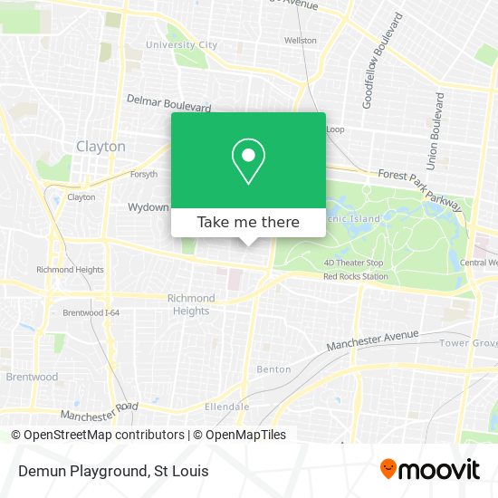 Mapa de Demun Playground