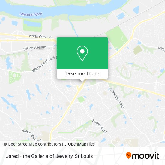 Mapa de Jared - the Galleria of Jewelry