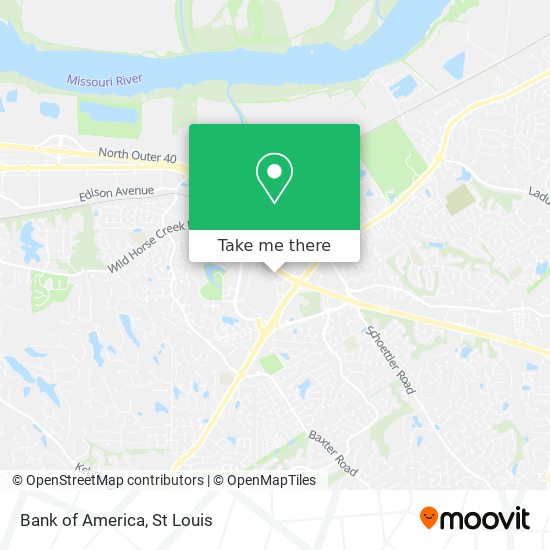 Mapa de Bank of America