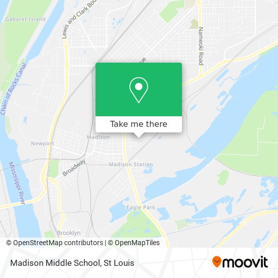 Madison Middle School map