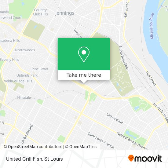 Mapa de United Grill Fish
