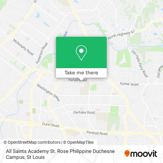 All Saints Academy St. Rose Philippine Duchesne Campus map