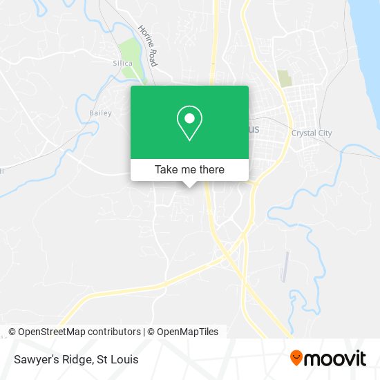 Mapa de Sawyer's Ridge
