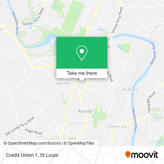 Credit Union 1 map