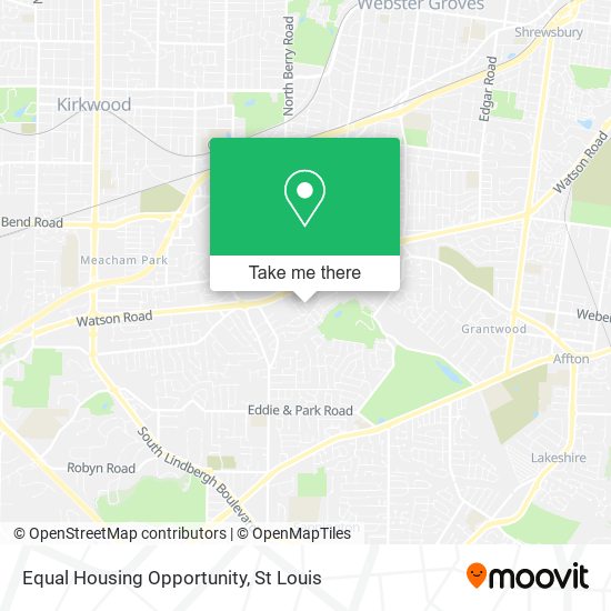 Equal Housing Opportunity map