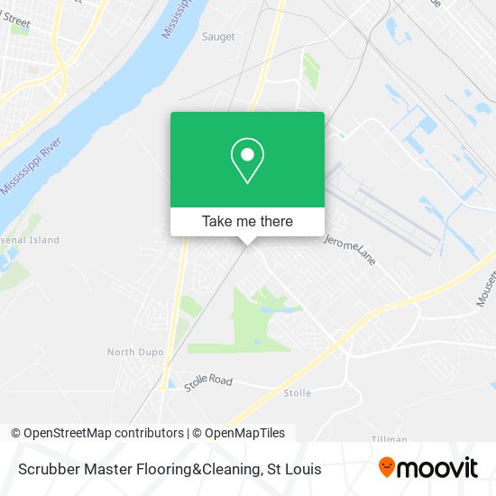 Mapa de Scrubber Master Flooring&Cleaning