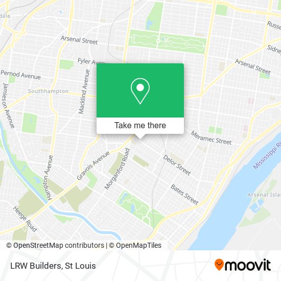 Mapa de LRW Builders