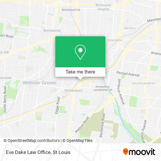 Mapa de Eve Dake Law Office