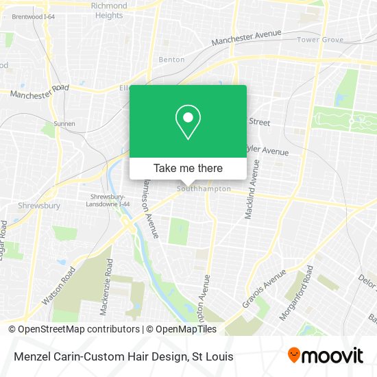 Menzel Carin-Custom Hair Design map