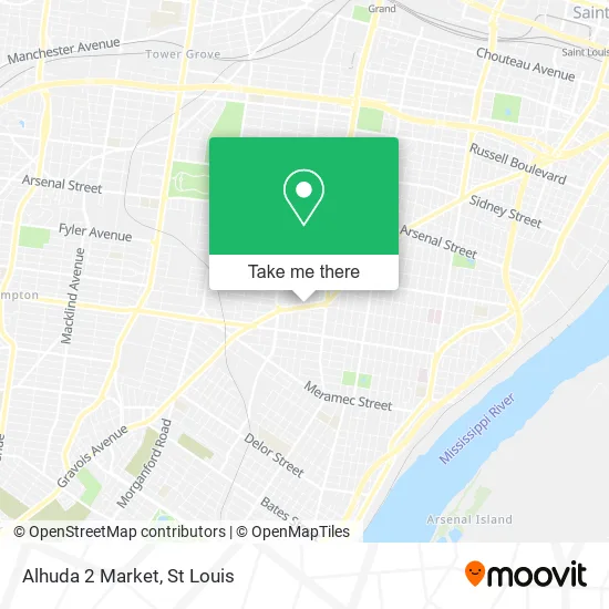 Alhuda 2 Market map
