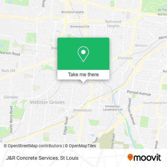 J&R Concrete Services map