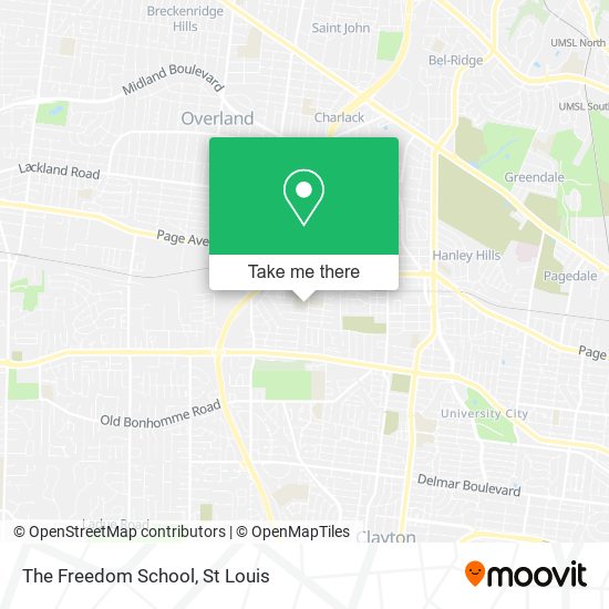 The Freedom School map