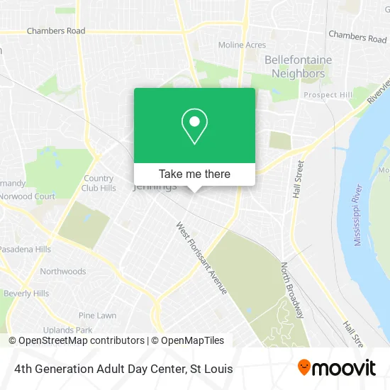 4th Generation Adult Day Center map