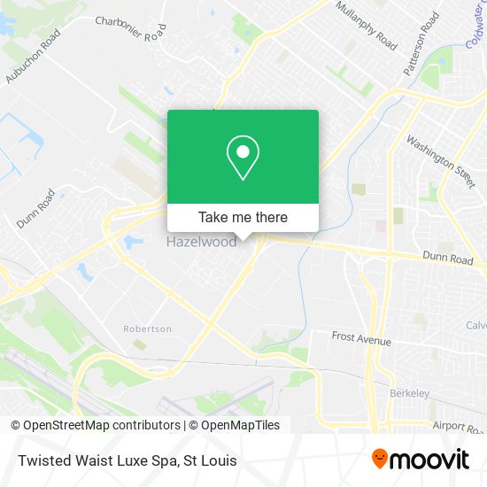 Twisted Waist Luxe Spa map