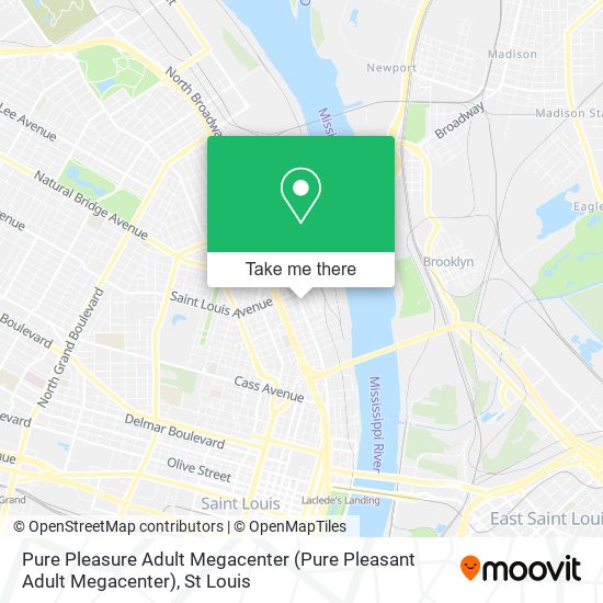 Pure Pleasure Adult Megacenter map