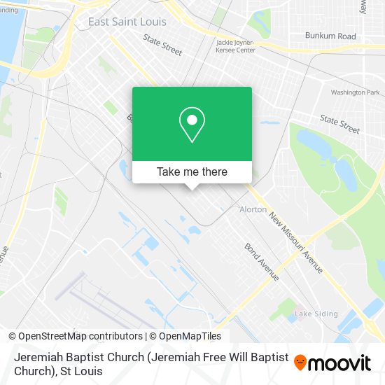 Jeremiah Baptist Church (Jeremiah Free Will Baptist Church) map