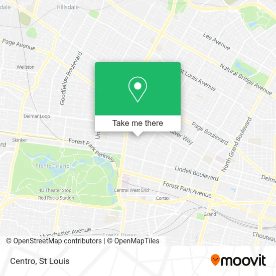 Centro map