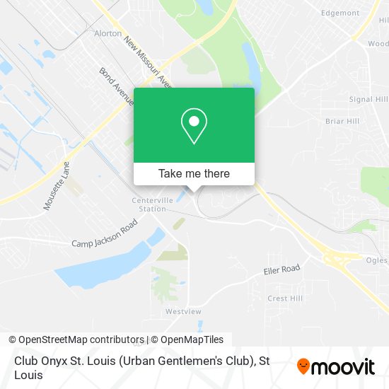 Club Onyx St. Louis (Urban Gentlemen's Club) map