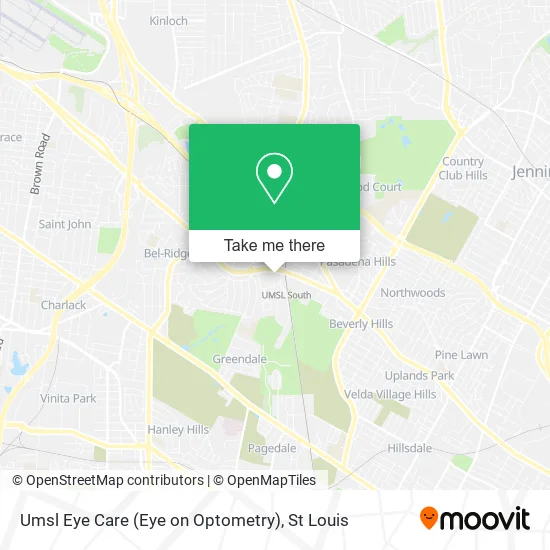 Umsl Eye Care (Eye on Optometry) map