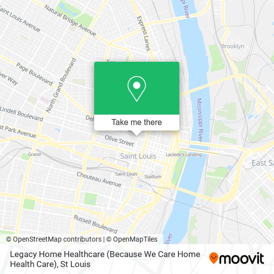 Legacy Home Healthcare (Because We Care Home Health Care) map