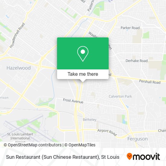 Sun Restaurant (Sun Chinese Restaurant) map