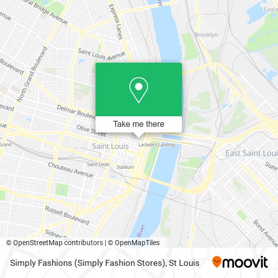 Simply Fashions (Simply Fashion Stores) map