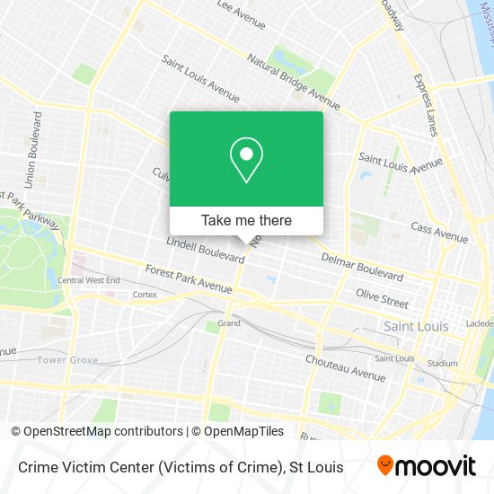 Crime Victim Center (Victims of Crime) map