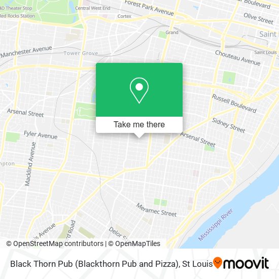 Black Thorn Pub (Blackthorn Pub and Pizza) map