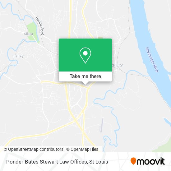 Ponder-Bates Stewart Law Offices map