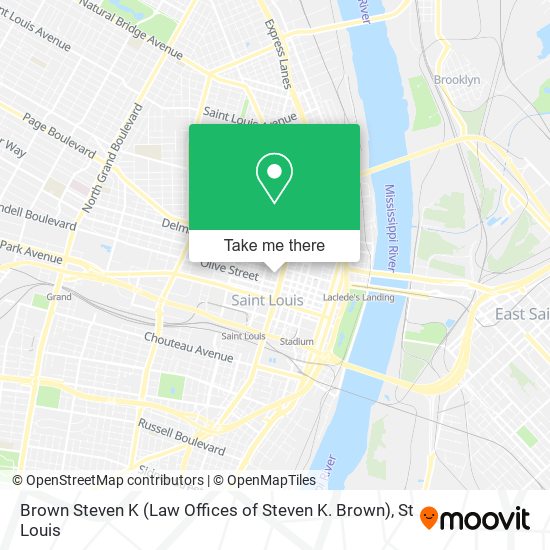 Brown Steven K (Law Offices of Steven K. Brown) map