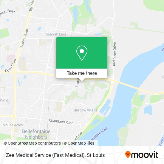 Mapa de Zee Medical Service (Fast Medical)