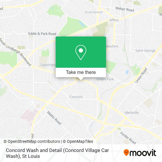 Mapa de Concord Wash and Detail (Concord Village Car Wash)
