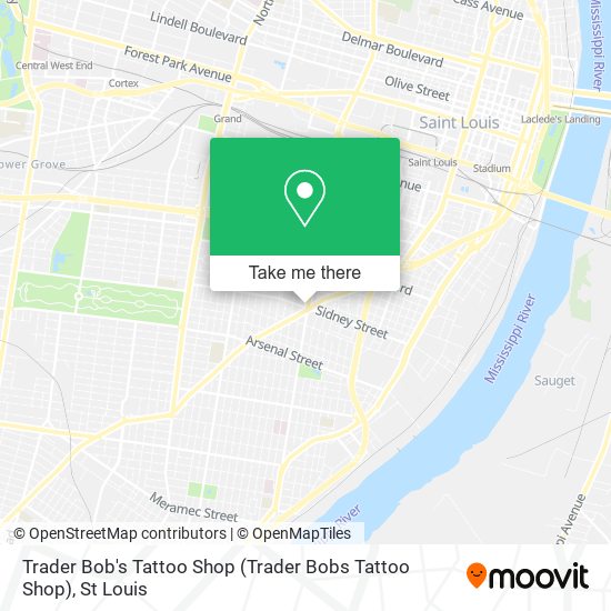 Trader Bob's Tattoo Shop (Trader Bobs Tattoo Shop) map