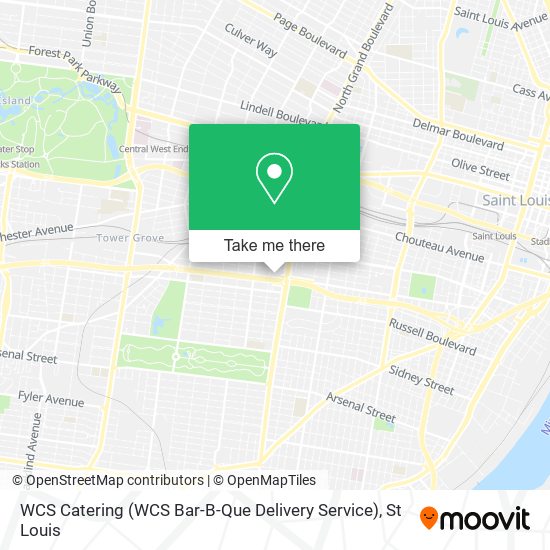 WCS Catering (WCS Bar-B-Que Delivery Service) map